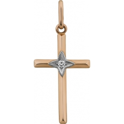 Крест с бриллиантом