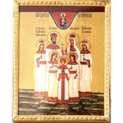 Икона "Царственные Страстотерпцы"