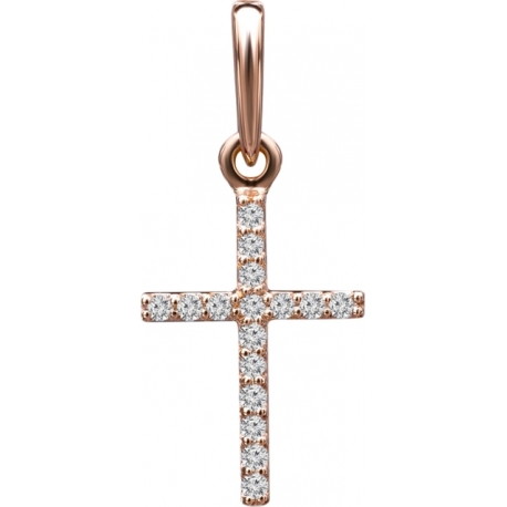 Крест с бриллиантами